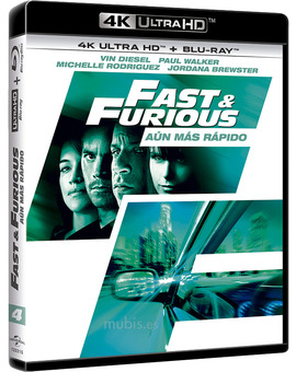 Fast and Furious. Aún más Rápido Ultra HD Blu-ray