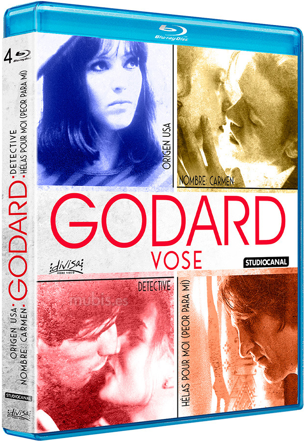 carátula Godard (VOSE) Blu-ray 1