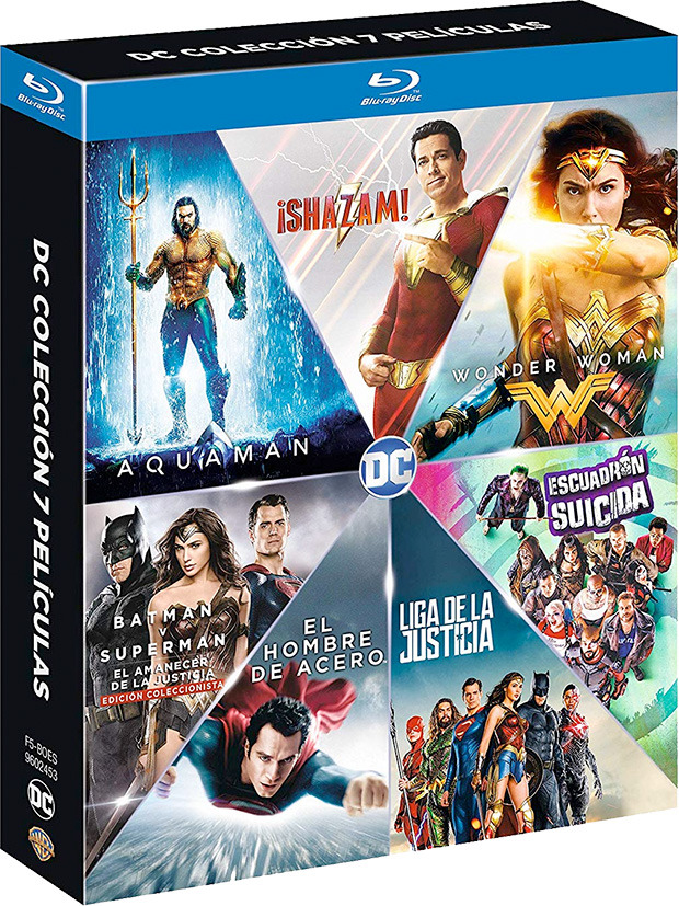 carátula DC - Colección 7 Películas Blu-ray 1