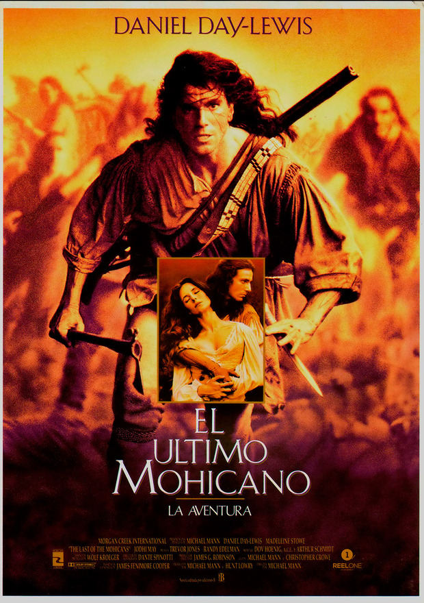 carátula El Último Mohicano Blu-ray 1