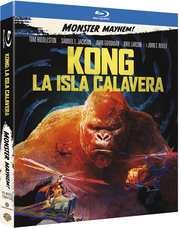 carátula Kong: La Isla Calavera Blu-ray 1