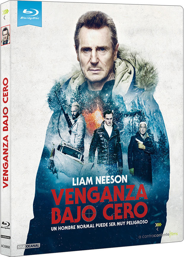 carátula Venganza Bajo Cero Blu-ray 1