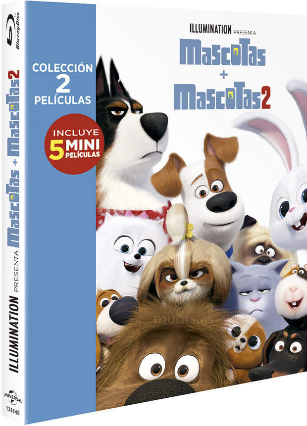 Pack Mascotas + Mascotas 2 Blu-ray