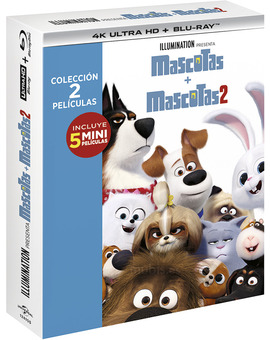 Pack Mascotas + Mascotas 2 Ultra HD Blu-ray