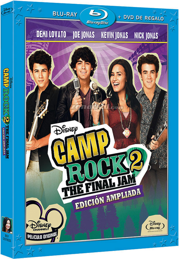 carátula Camp Rock 2: The Final Jam Blu-ray 1