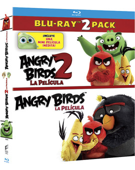 Pack Angry Birds + Angry Birds 2 Blu-ray
