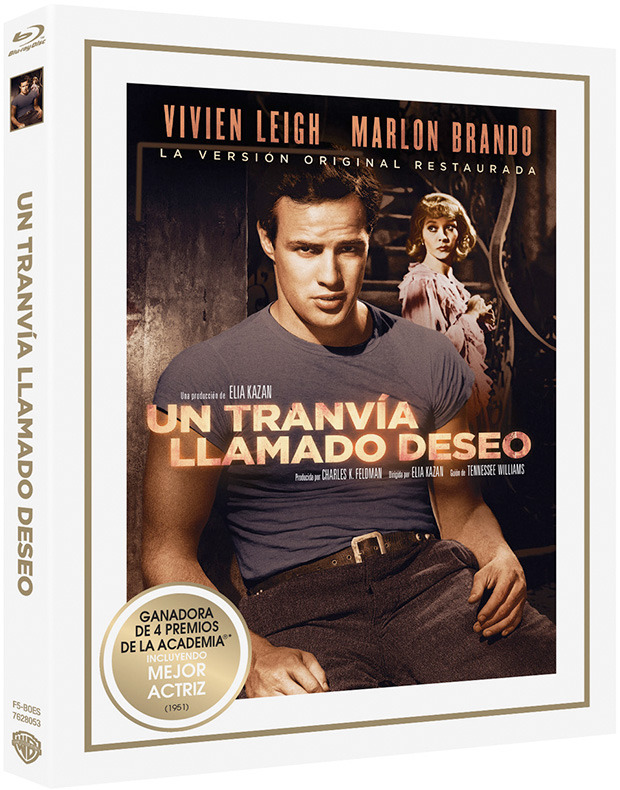 carátula Un Tranvía Llamado Deseo Blu-ray 1