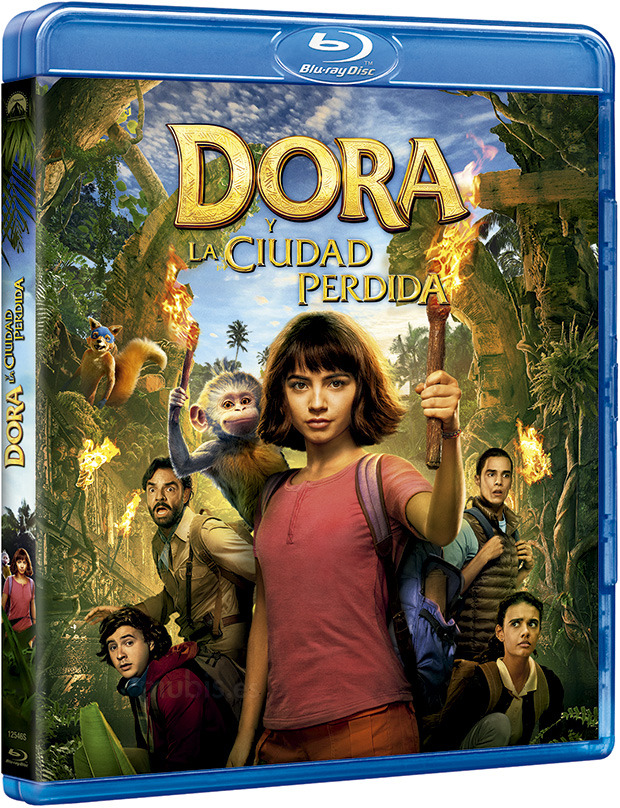 carátula Dora y la Ciudad Perdida Blu-ray 1