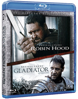 Pack Robin Hood + Gladiator Blu-ray