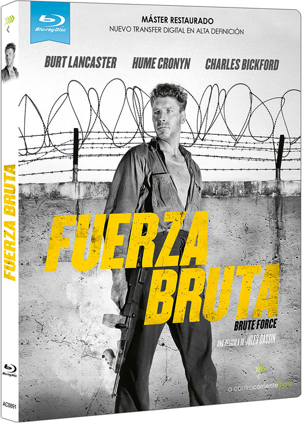 carátula Fuerza Bruta Blu-ray 1