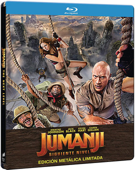 Jumanji: Siguiente Nivel en Steelbook