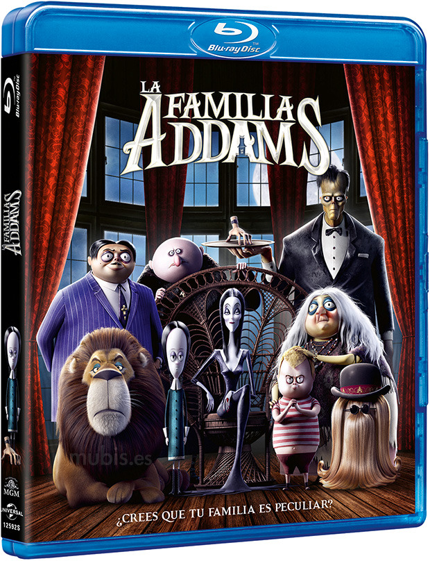 carátula La Familia Addams Blu-ray 1
