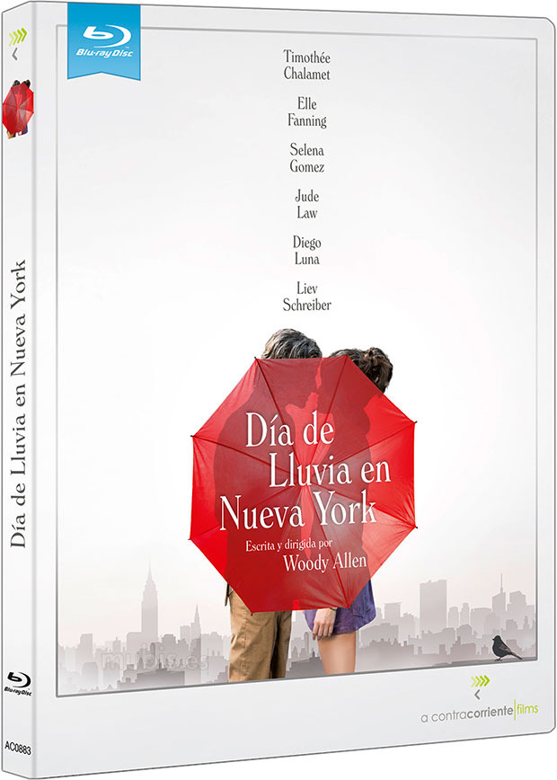 carátula Día de Lluvia en Nueva York Blu-ray 1