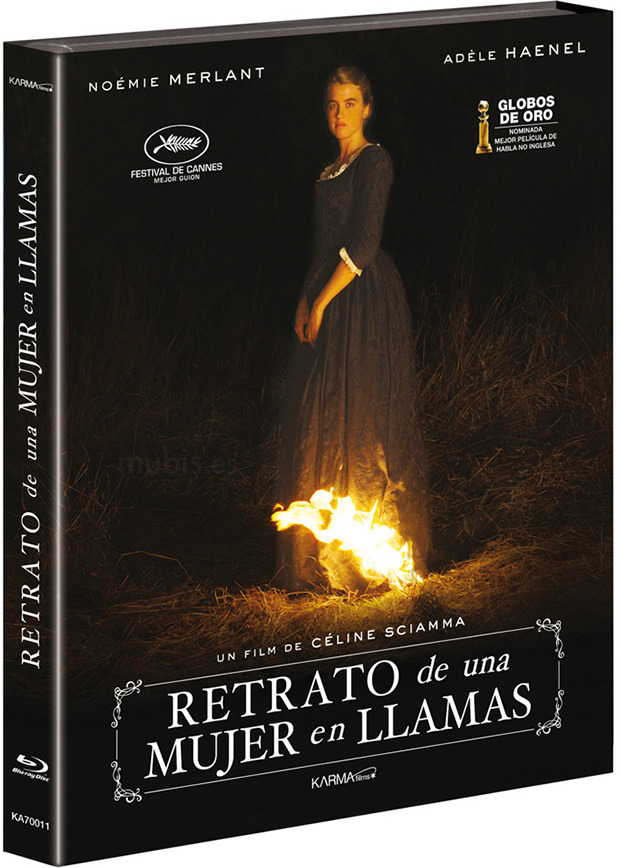 carátula Retrato de una Mujer en Llamas Blu-ray 1