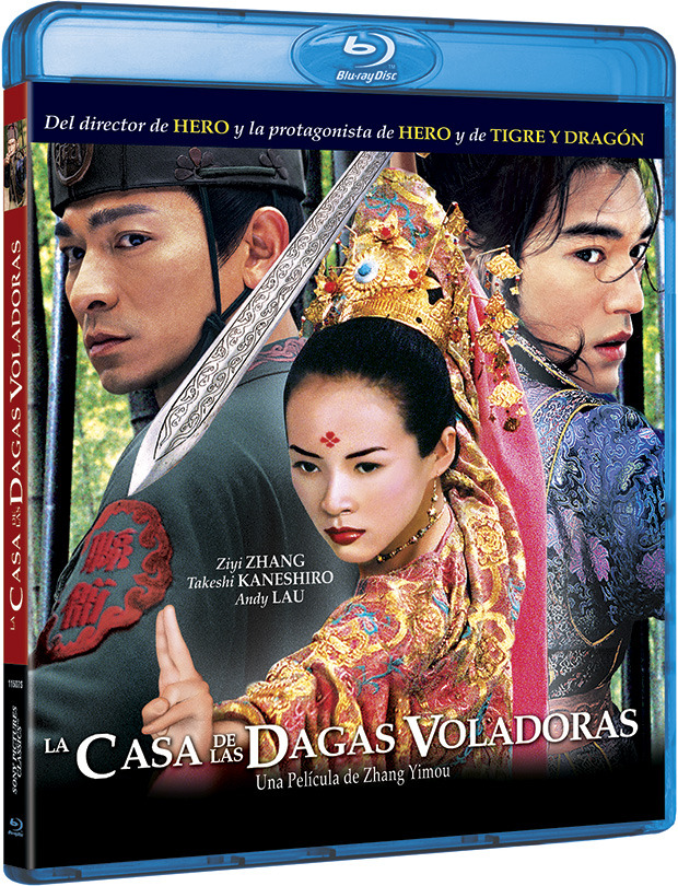 carátula La Casa de las Dagas Voladoras Blu-ray 1