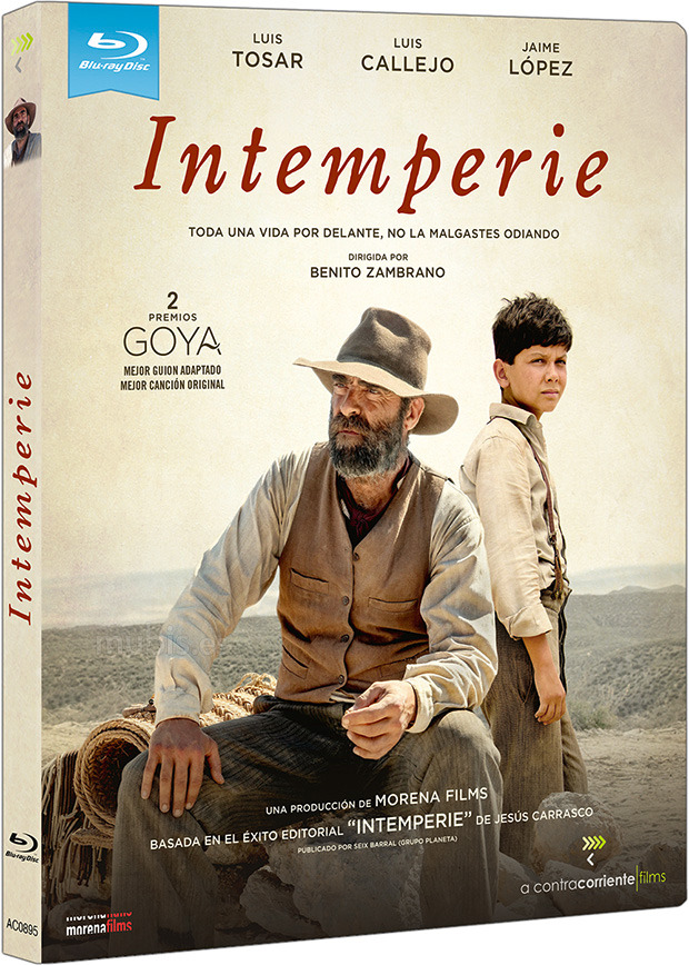 carátula Intemperie Blu-ray 1