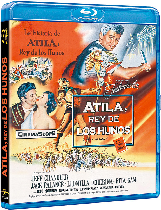 carátula Atila, Rey de los Hunos Blu-ray 1