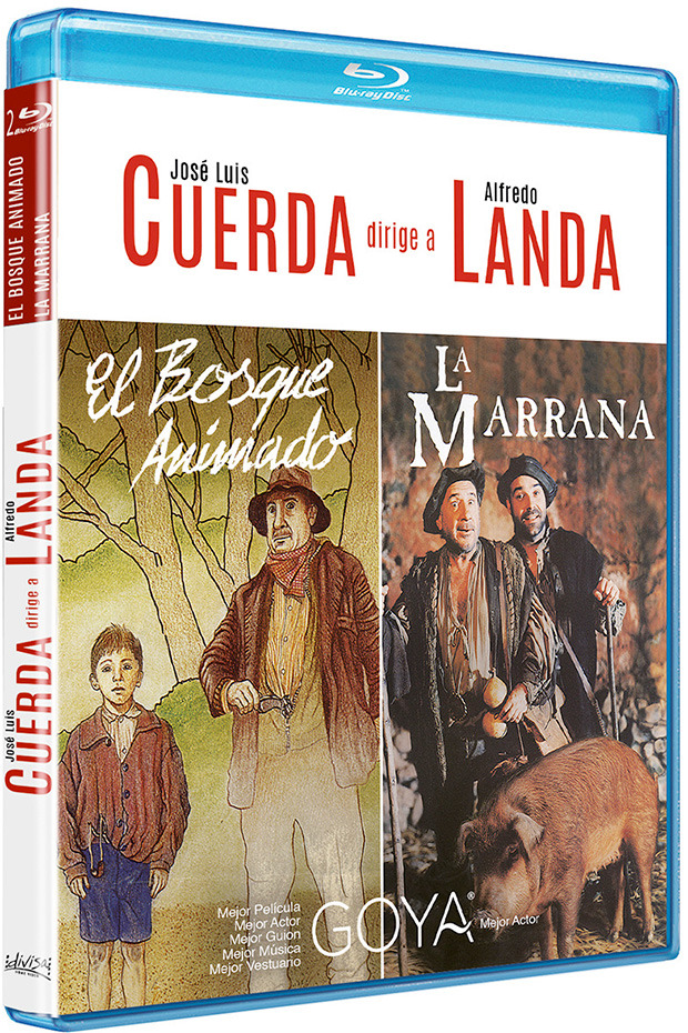 Pack José Luis Cuerda dirige a Alfredo Landa Blu-ray