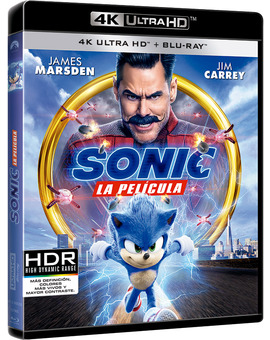 Sonic. La Película Ultra HD Blu-ray