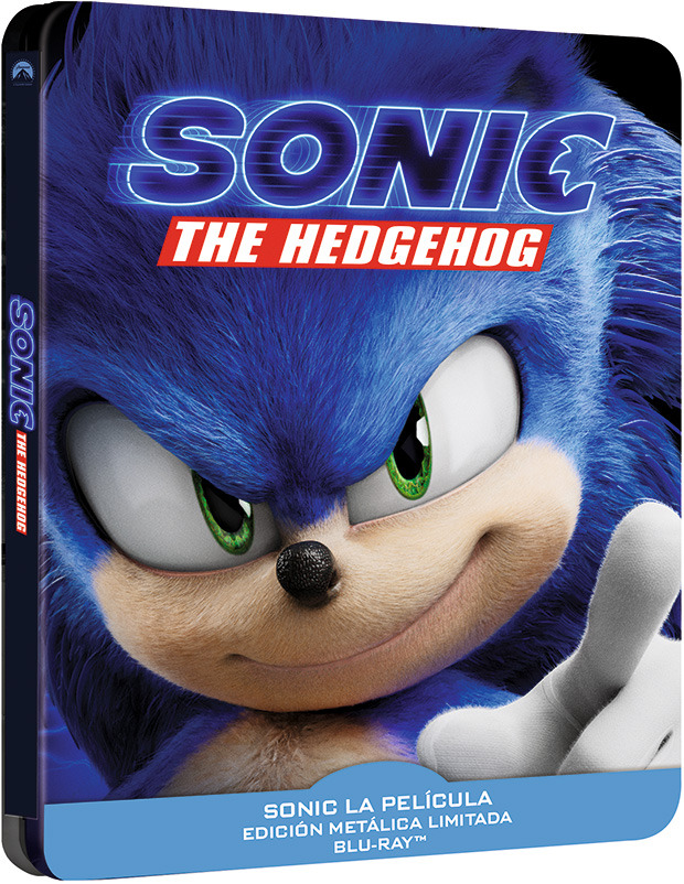 carátula Sonic. La Película - Edición Metálica Blu-ray 1