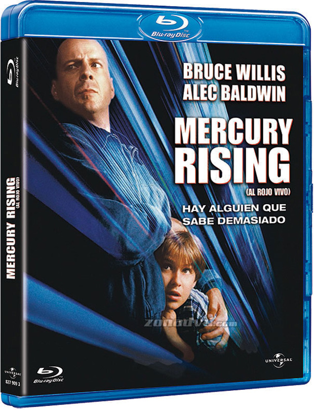 carátula Mercury Rising (Al Rojo Vivo) Blu-ray 1