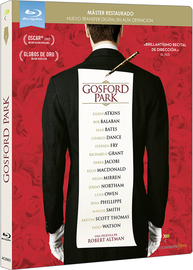 carátula Gosford Park Blu-ray 1
