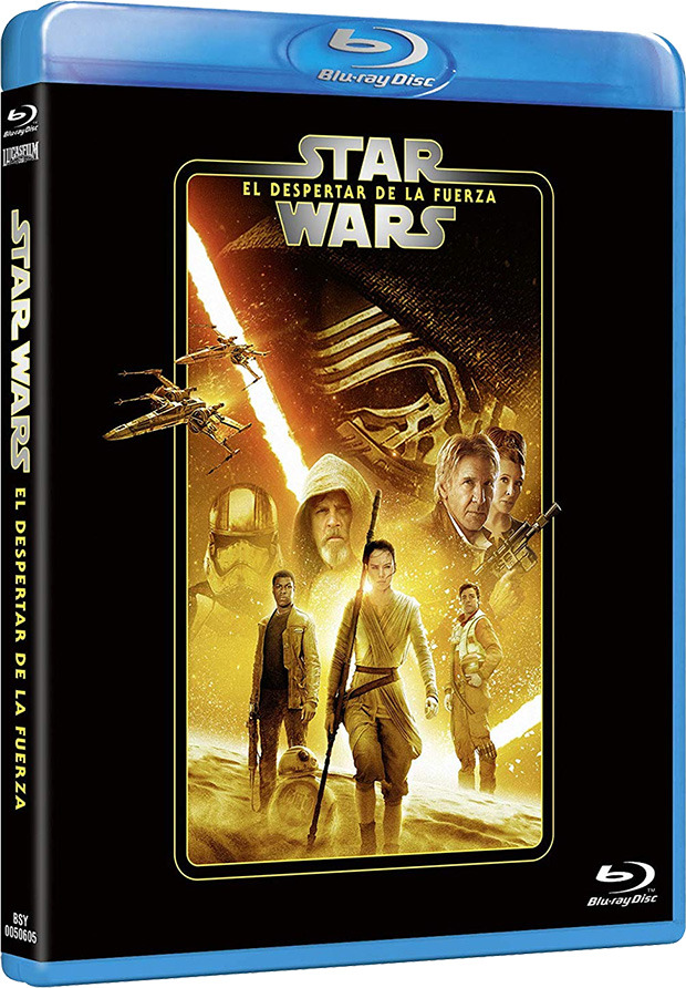 carátula Star Wars: El Despertar de la Fuerza Blu-ray 1