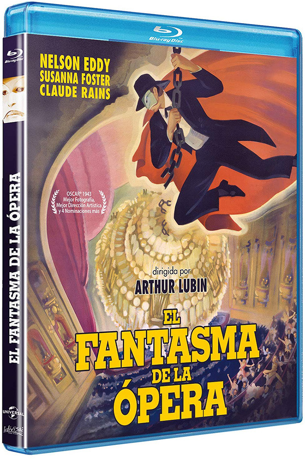 El Fantásma de la Ópera Blu-ray