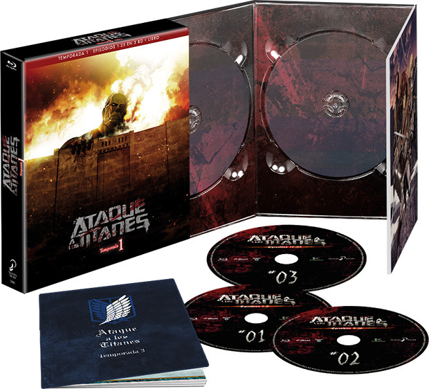 Ataque a los Titanes - Primera Temporada Blu-ray