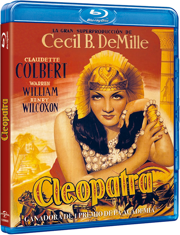 carátula Cleopatra Blu-ray 1