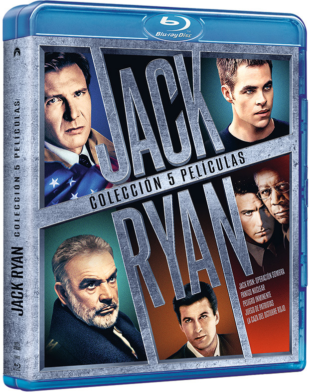 carátula Jack Ryan - Colección 5 Películas Blu-ray 1