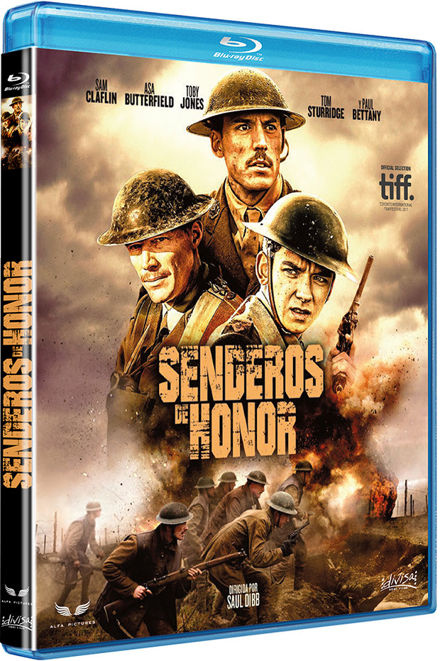 carátula Senderos de Honor Blu-ray 1