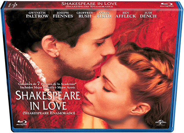 carátula Shakespeare in Love - Edición Horizontal Blu-ray 1
