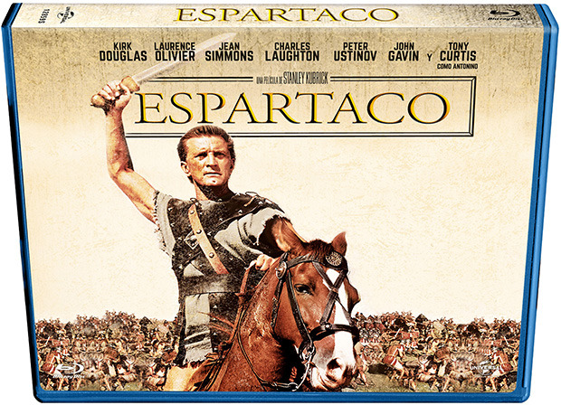 carátula Espartaco - Edición Horizontal Blu-ray 1