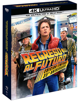 Trilogía Regreso al Futuro - Edición Metálica 35º Aniversario Ultra HD Blu-ray 2