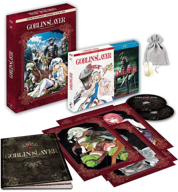 carátula Goblin Slayer - Serie Completa (Edición Coleccionista) Blu-ray 1