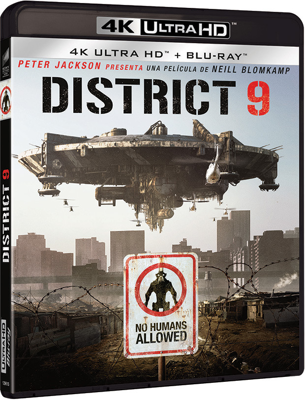 carátula District 9 Ultra HD Blu-ray 2