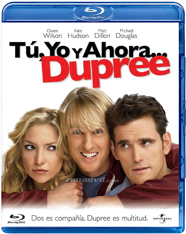 carátula Tú, Yo y Ahora... Dupree Blu-ray 1