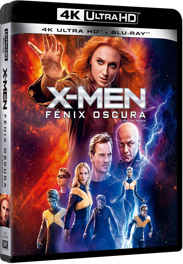 carátula X-Men: Fénix Oscura Ultra HD Blu-ray 1