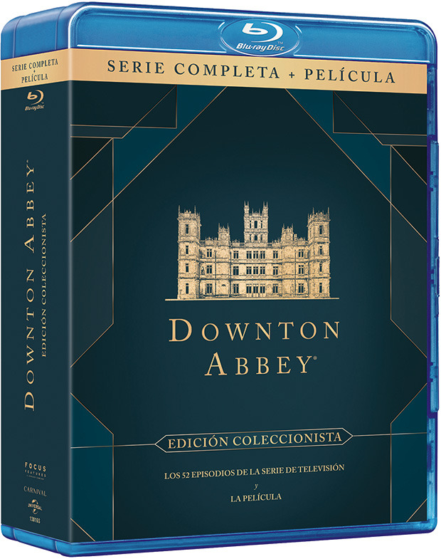 carátula Downton Abbey - Serie Completa + Película Blu-ray 1