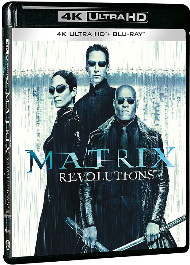 carátula Matrix Revolutions Ultra HD Blu-ray 1