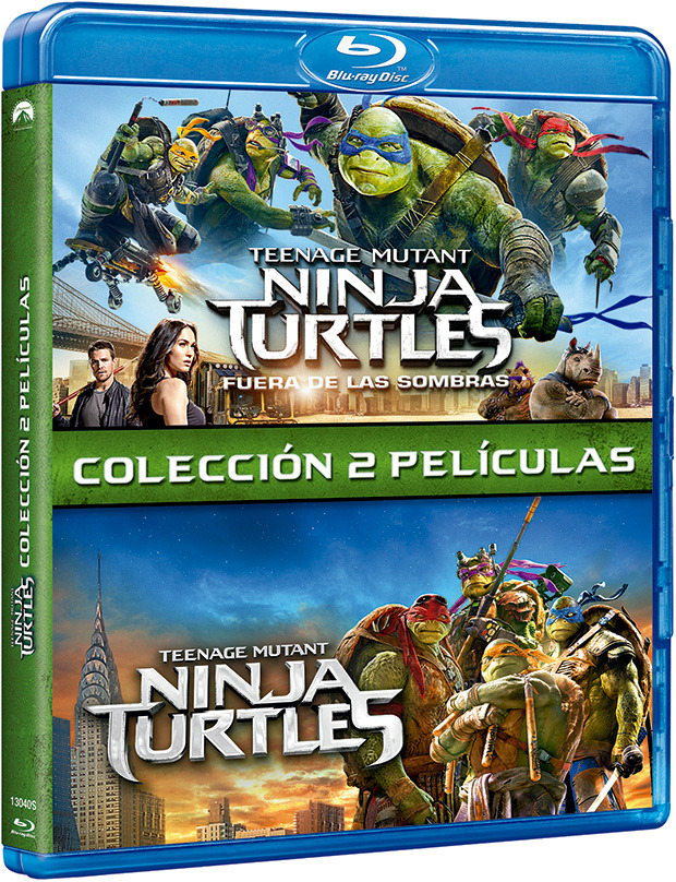 Pack Ninja Turtles + Ninja Turtles: Fuera de las Sombra Blu-ray