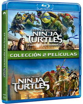 Pack Ninja Turtles + Ninja Turtles: Fuera de las Sombra Blu-ray