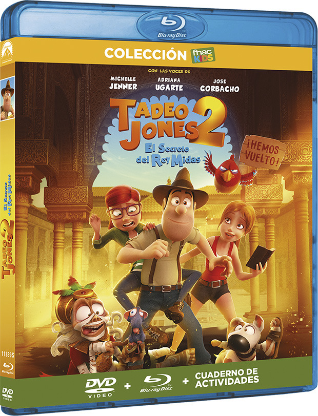 carátula Tadeo Jones 2: El Secreto del Rey Midas Blu-ray 2