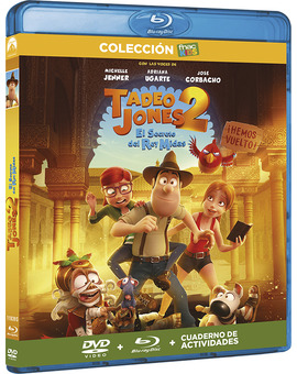 Tadeo Jones 2: El Secreto del Rey Midas Blu-ray