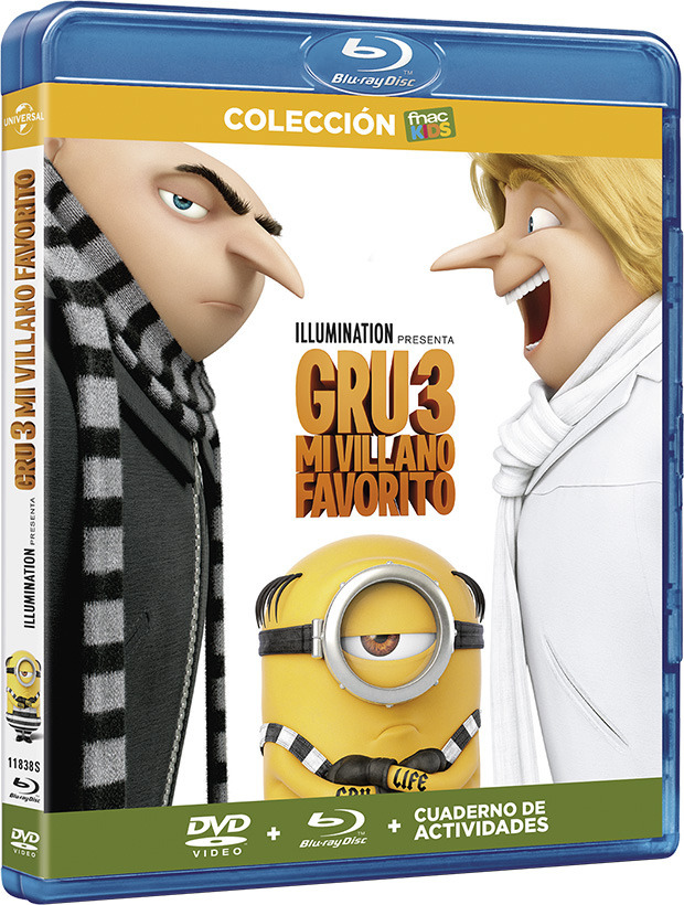 carátula Gru 3 – Mi Villano Favorito Blu-ray 1