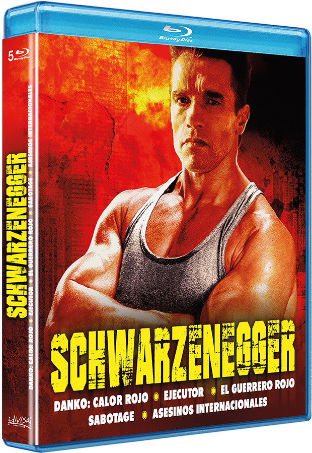 carátula Pack Arnold Schwarzenegger Blu-ray 1
