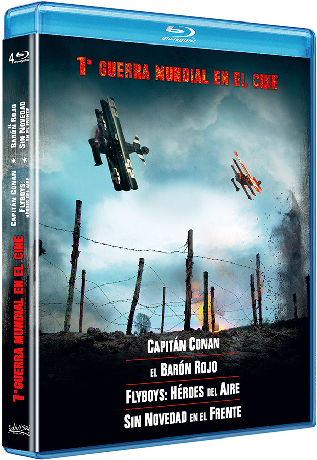 Pack 1ª Guerra Mundial en el Cine Blu-ray