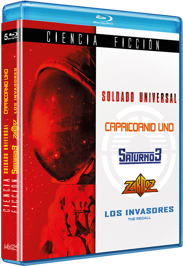 carátula Pack Ciencia Ficción Blu-ray 1