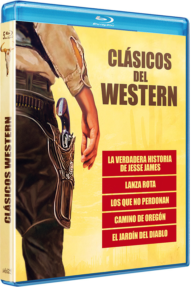 carátula Pack Clásicos del Western Blu-ray 1